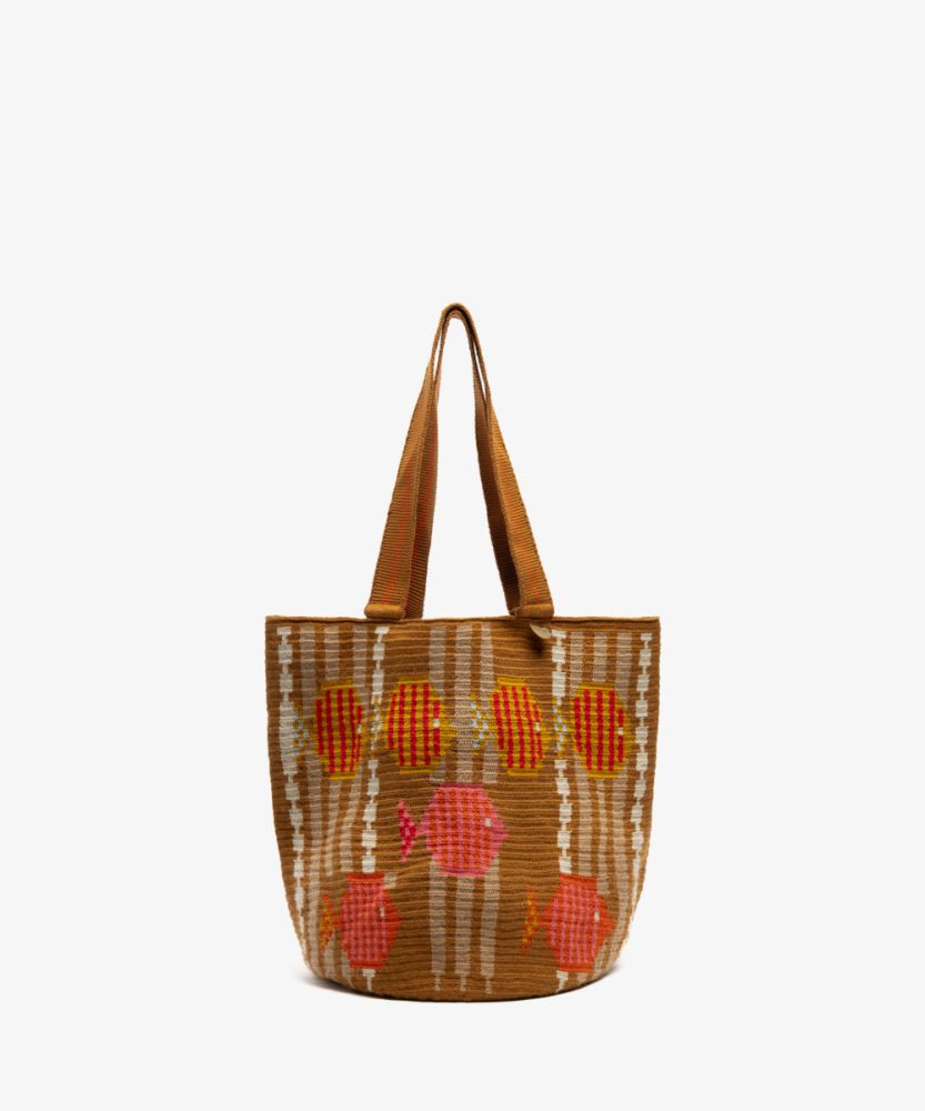 CALA BAG - CEPHEUS - CAMEL & PINK