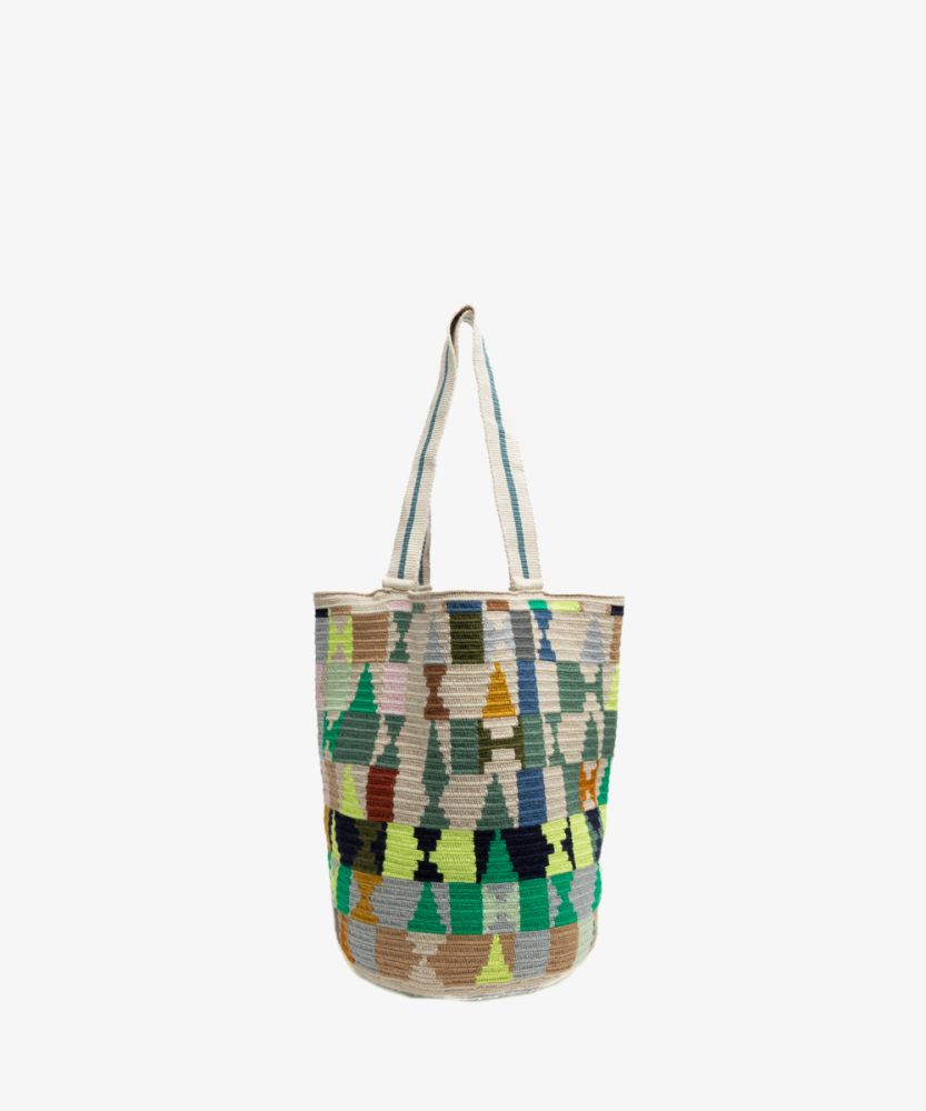 BOLSO CALA - HARE - JADE Y MULTICOLOR
