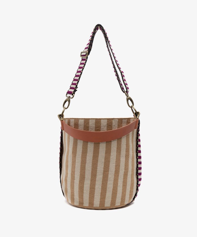 BOLSO SOFIA - LILY - BEIGE Y CAMELLO