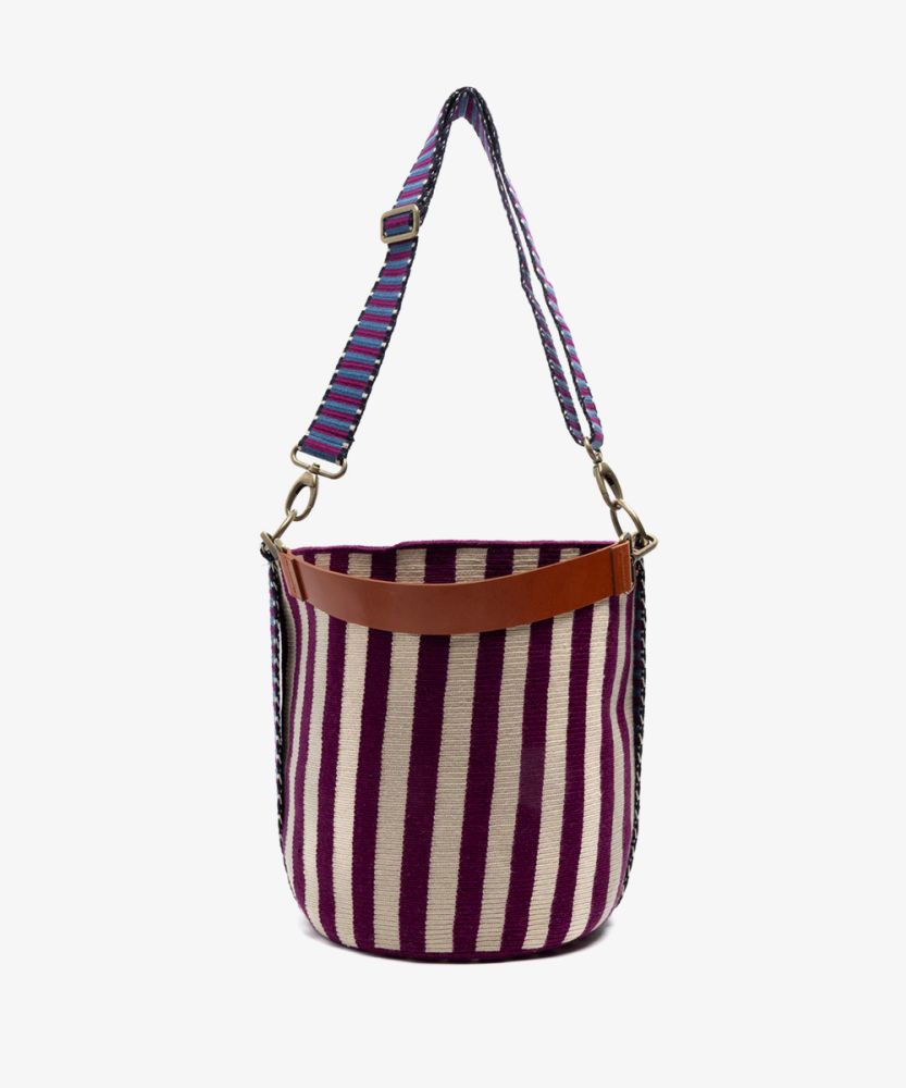 BOLSO SOFÍA - LILY - BEIGE & BURDEOS