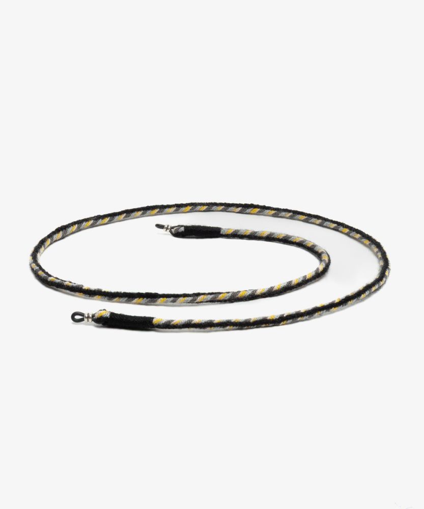 Cordón de gafas- GRIS Y AMARILLO