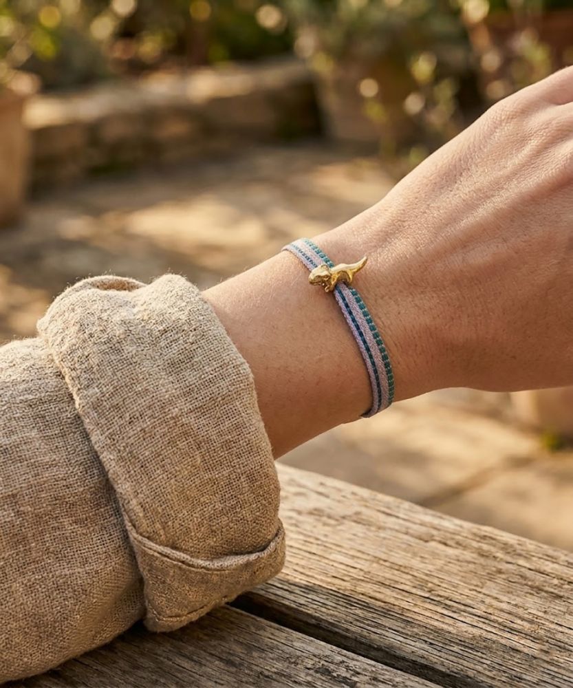 BRACELET WITH CHARM - JAGUAR SINU