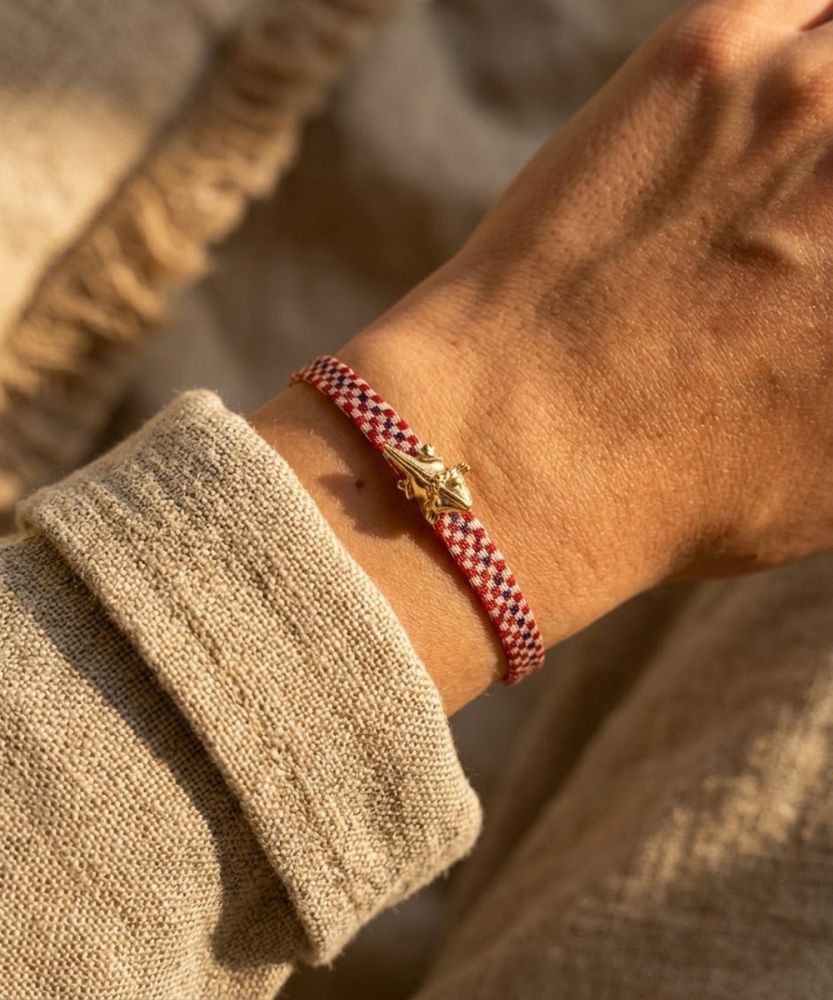 PULSERA CON CHARM - JAGUAR SINU