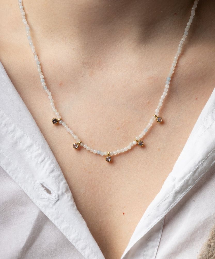 Claudia Necklace - AMAZONITA
