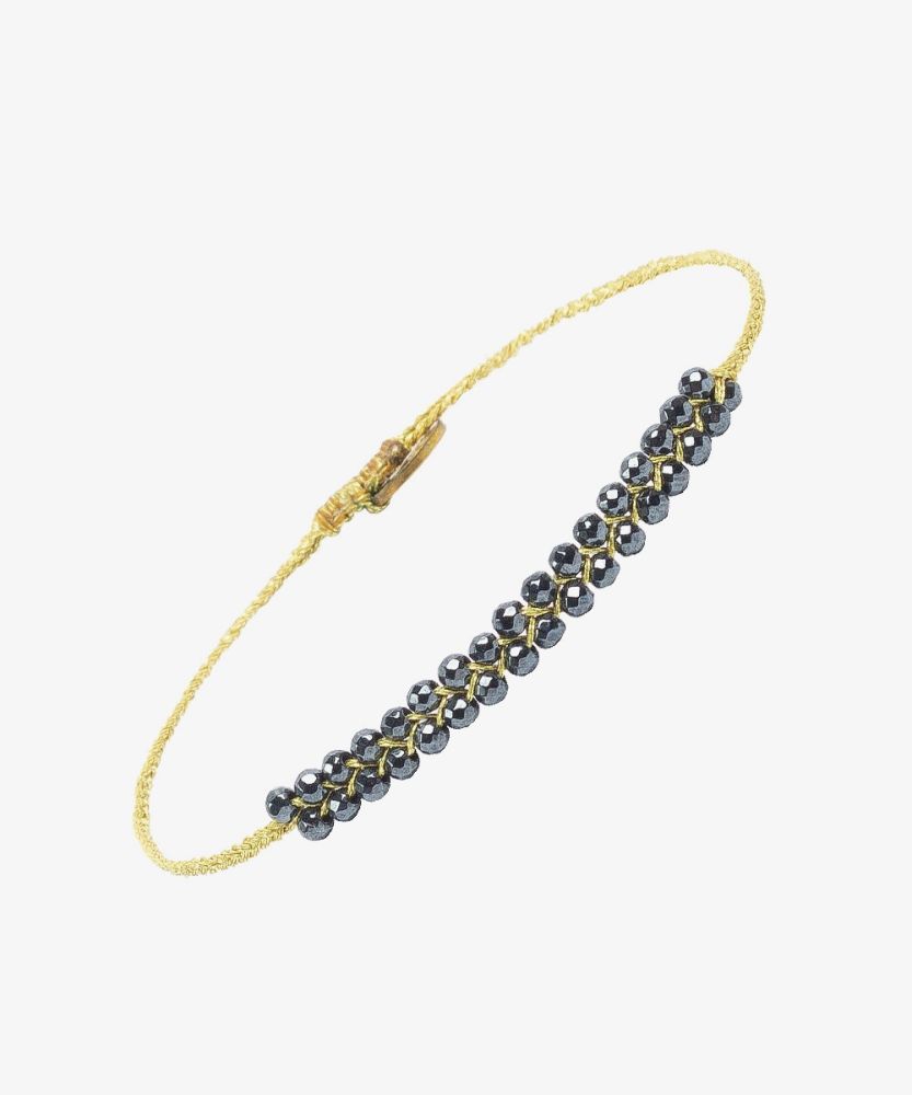 CAPELLA Bracelet - BLACK PYRITE