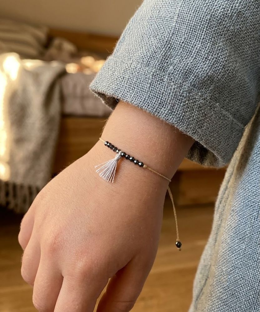 DRACO bracelet - Pirita negra