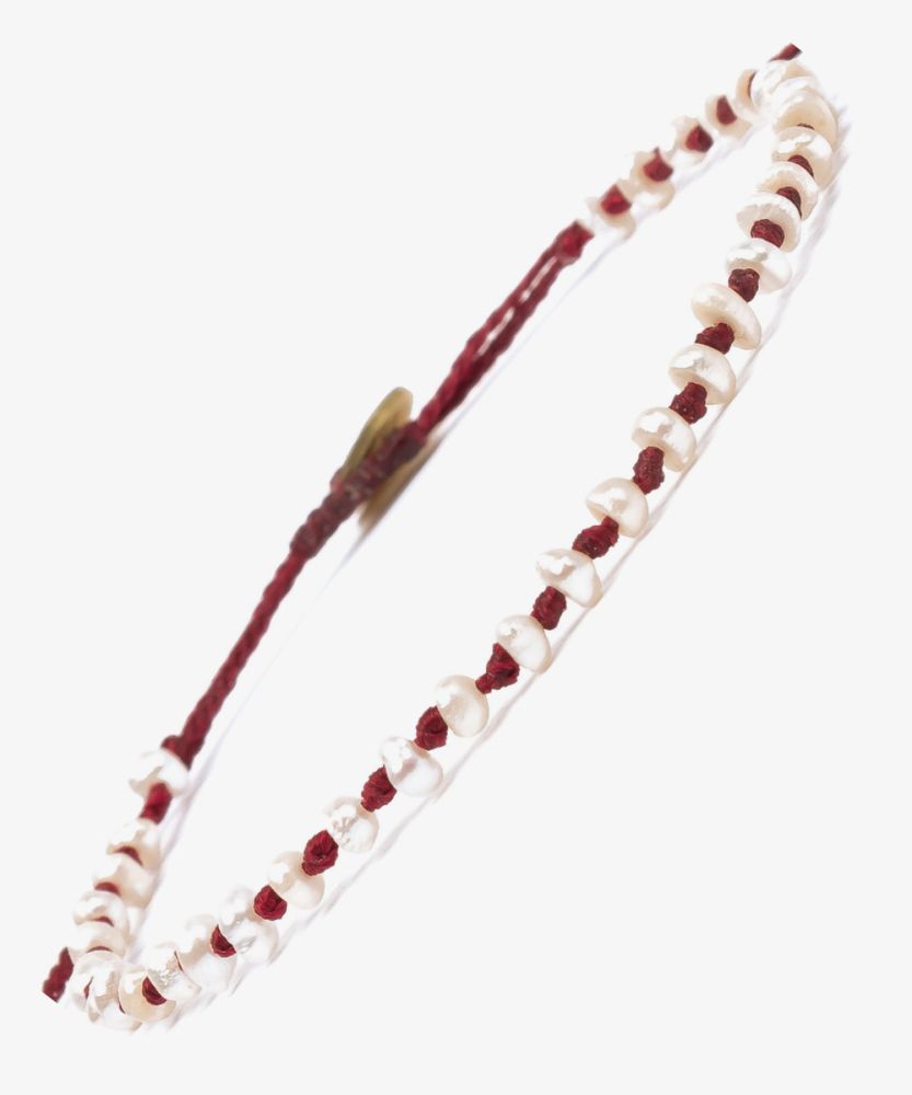 Pulsera PEARL - GRANATE