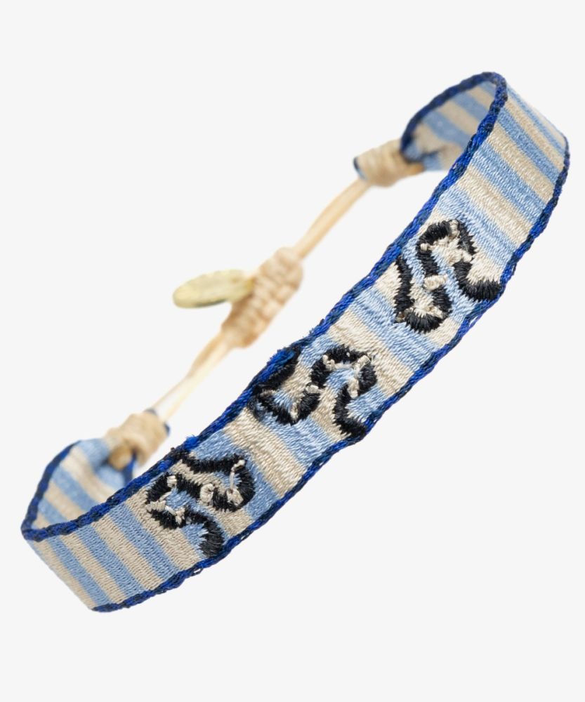 EMBROIDERED BRACELET - SNAKE