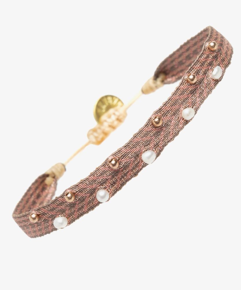 ARGANTINA ALAMEIN 120 - Pulsera Rosa & Marrón