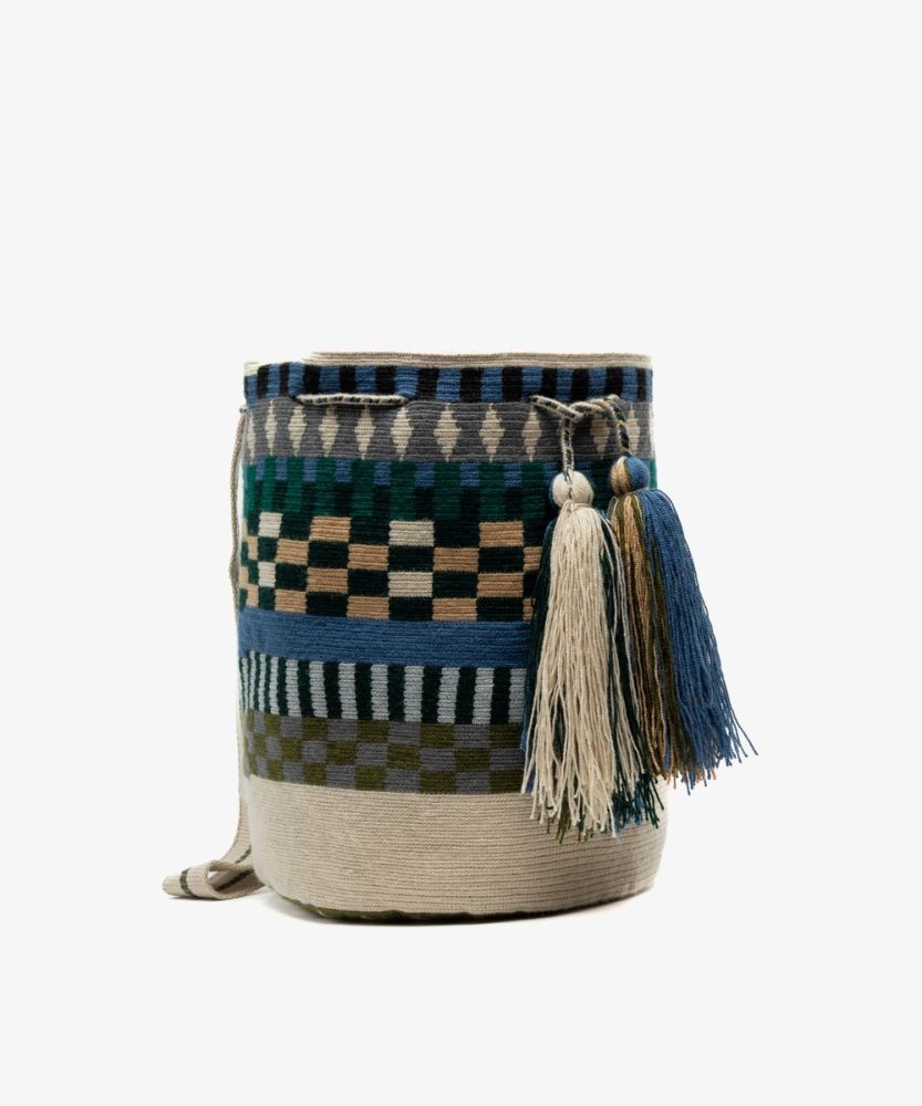 Crossbody Bag L - POSEIDON - TOAST & BLUE