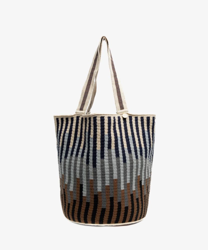 Tote Bag - LYNX - BROWN & GREY