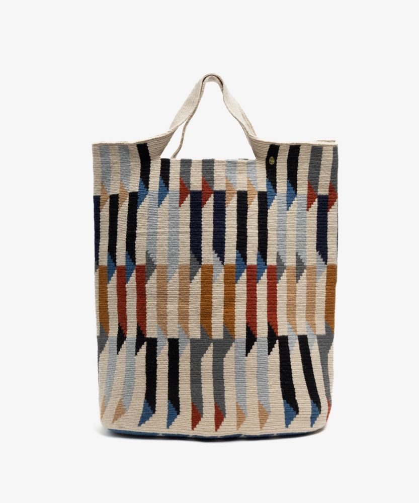  Bolso Rapsody - SPARROW - MARRÓN Y BEIGE