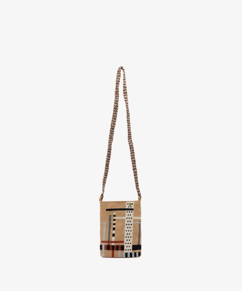 BOLSO OPERA - AZALEA - CAMELLO Y NEGRO
