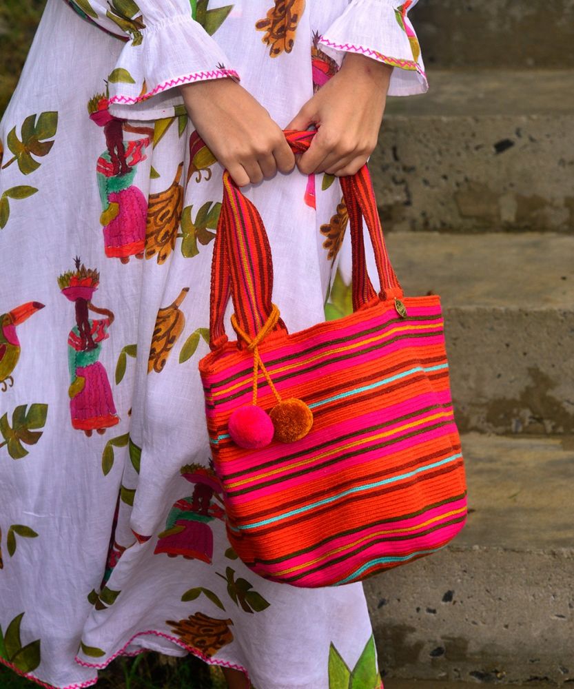 NOA XL- MARIGOLD - FUCHSIA & MULTICOLOR