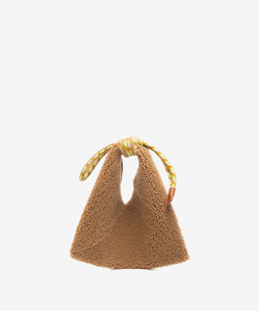 ORIGAMI Bag - CURLY CAMEL