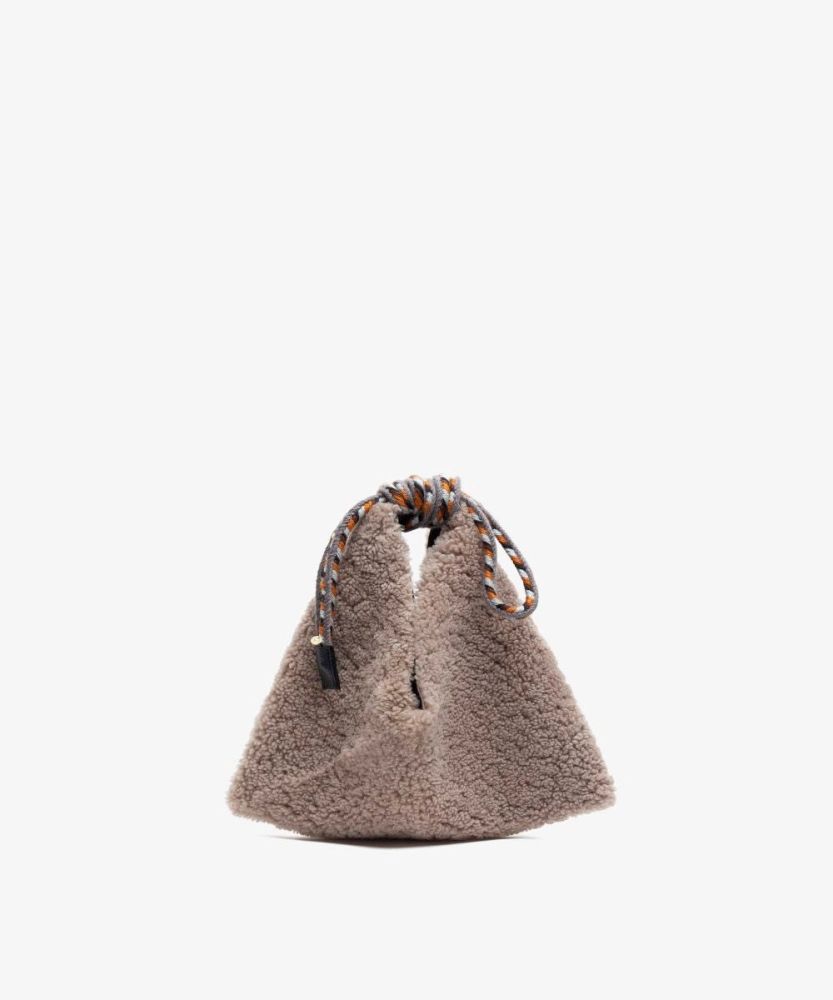 BOLSO ORIGAMI - RIZO GRIS