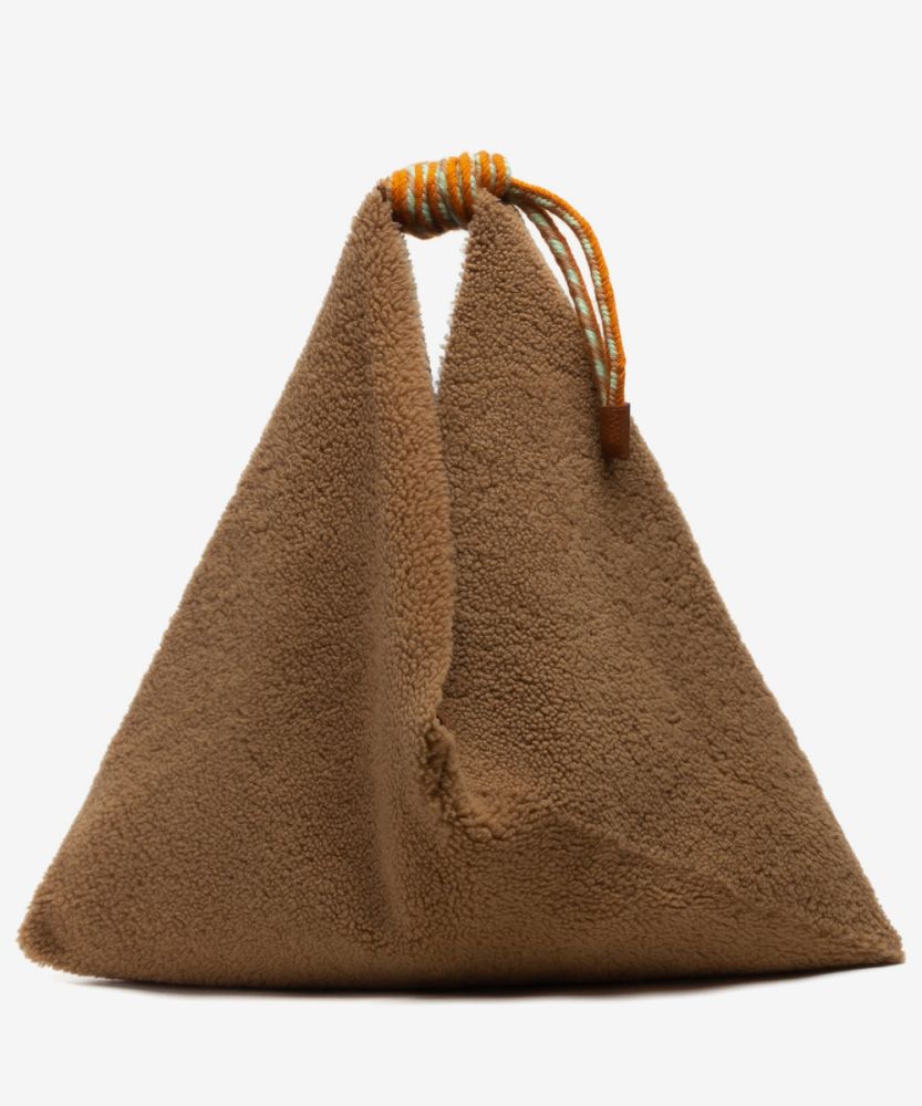 ORIGAMI LARGE Bag - CURLY CAMEL
