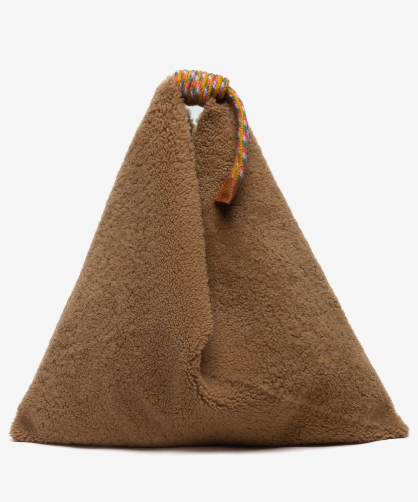 ORIGAMI LARGE Bag - CURLY CAMEL