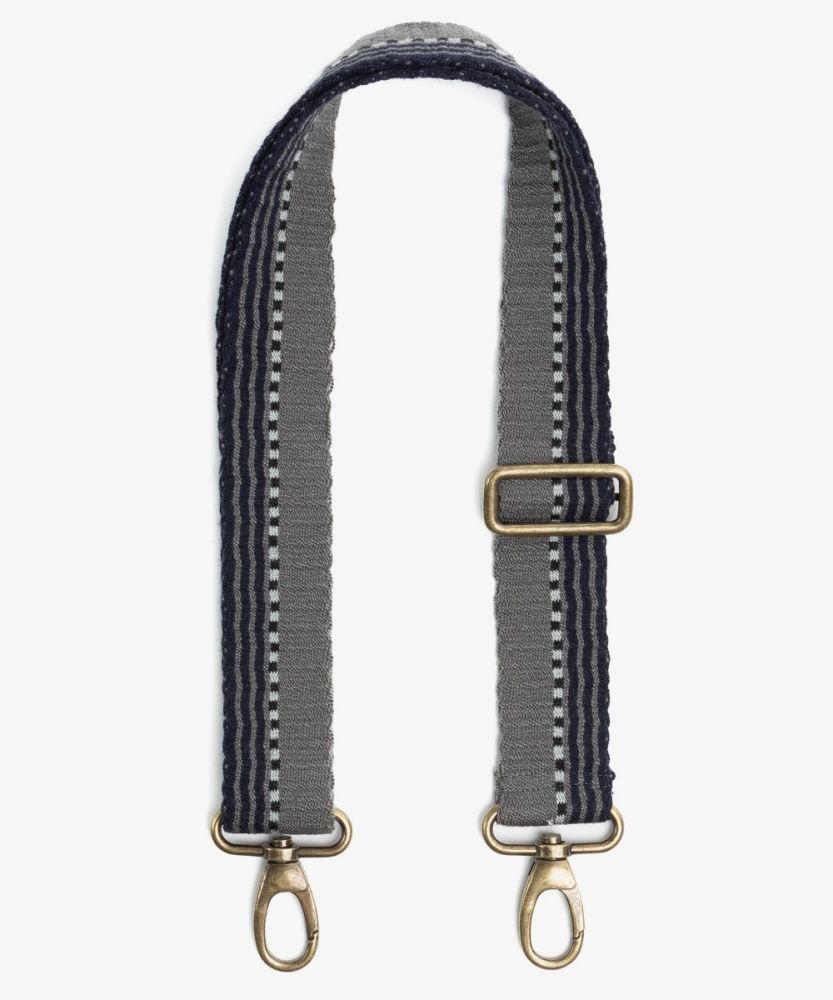 Adjustable strap- NAVY & BEIGE