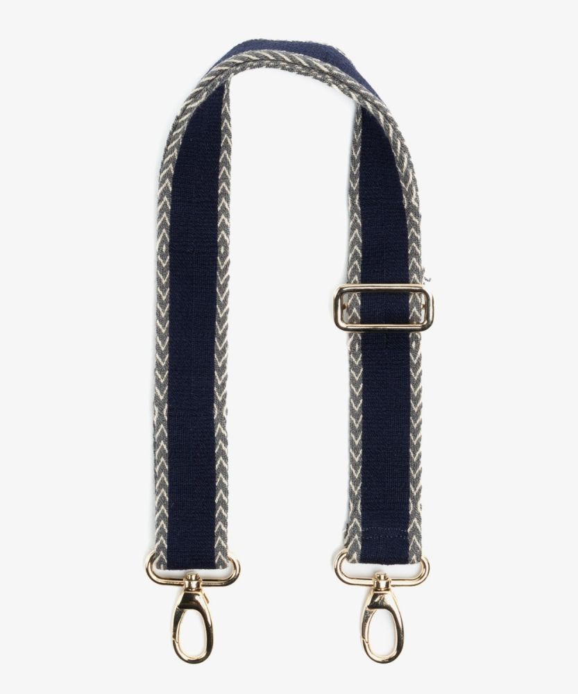 Adjustable strap- NAVY & GREY