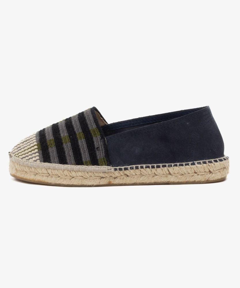Espadrille - Green & Blue
