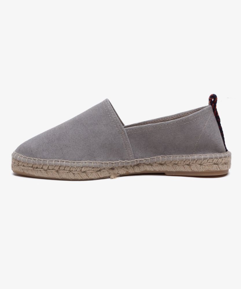 CANVAS ESPADRILLE- GRAY