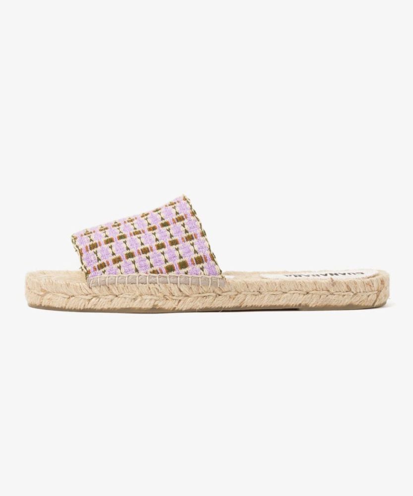 ESPADRILLE MULE - PALM SPRINGS - LILA & VERDE