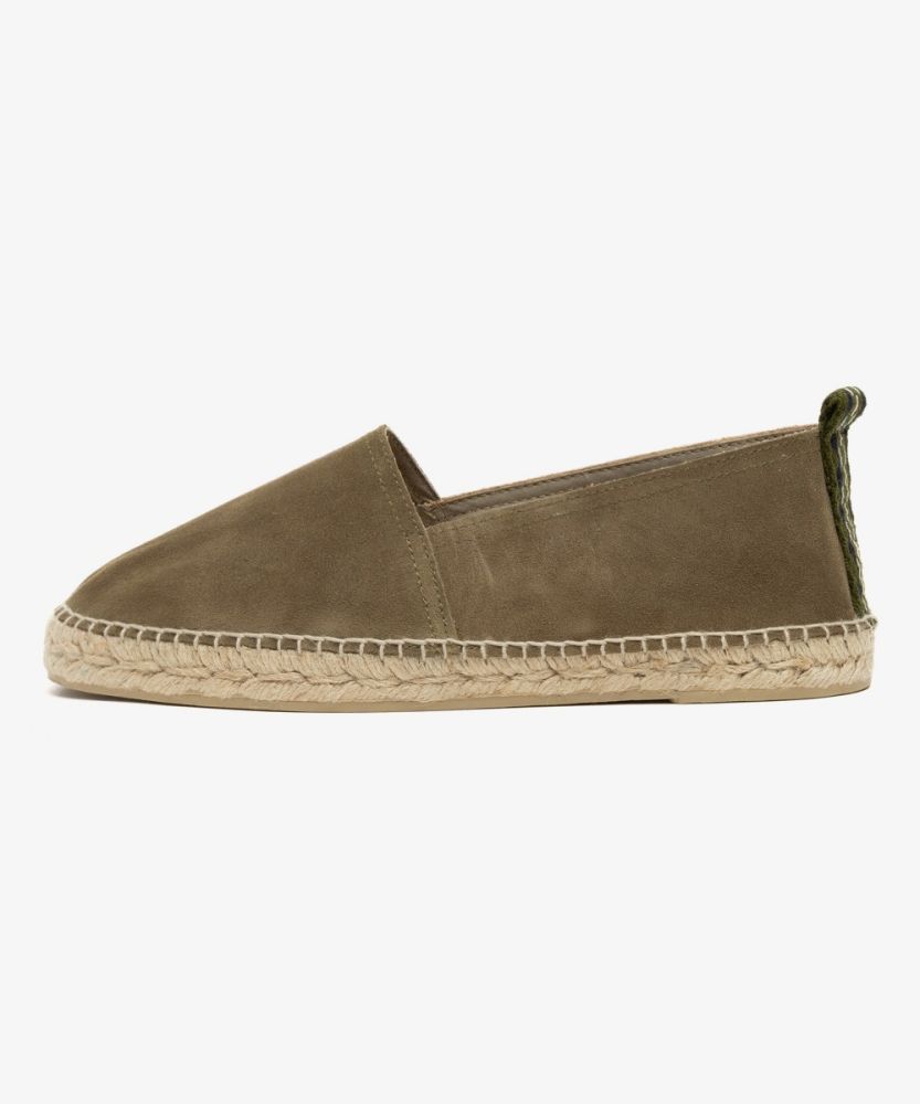 ESPADRILLE PULL TAB KAKI GREEN