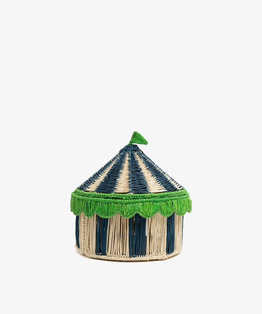 JOYERO M - CIRCO - VERDE & BEIGE