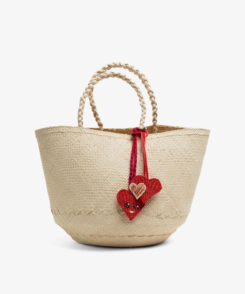 IRACA CHARM - HEART WITH A FACE