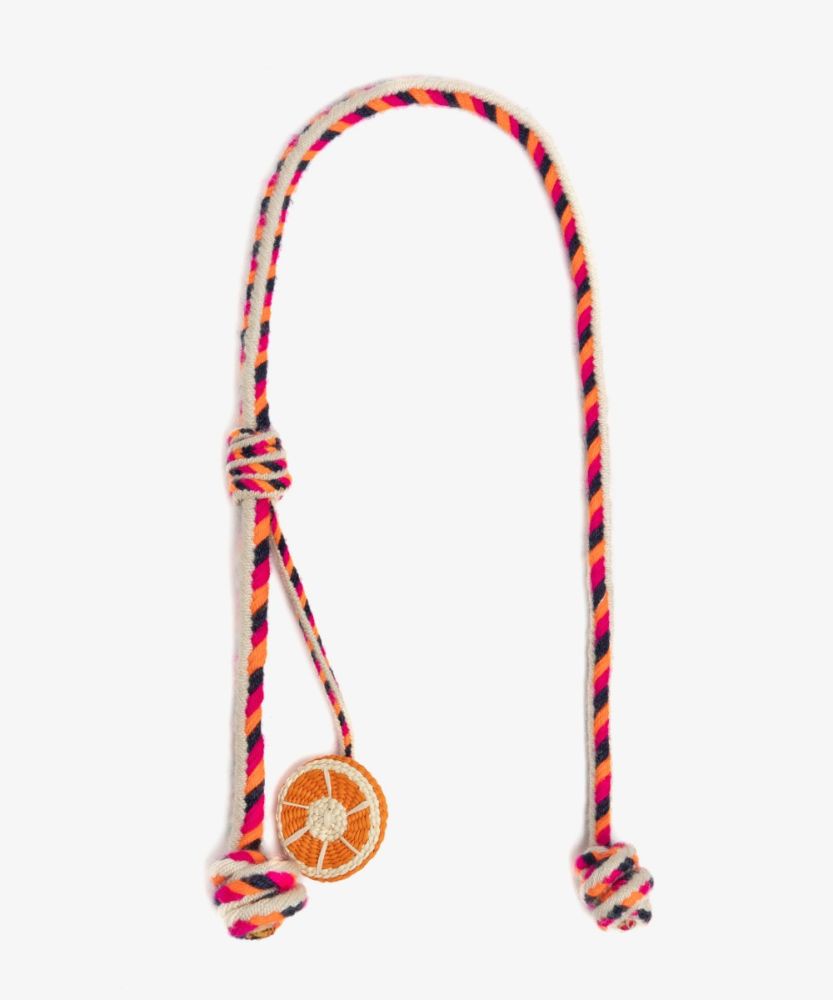 IRACA CHARM KNOT CORD - ORANGE SEGMENT
