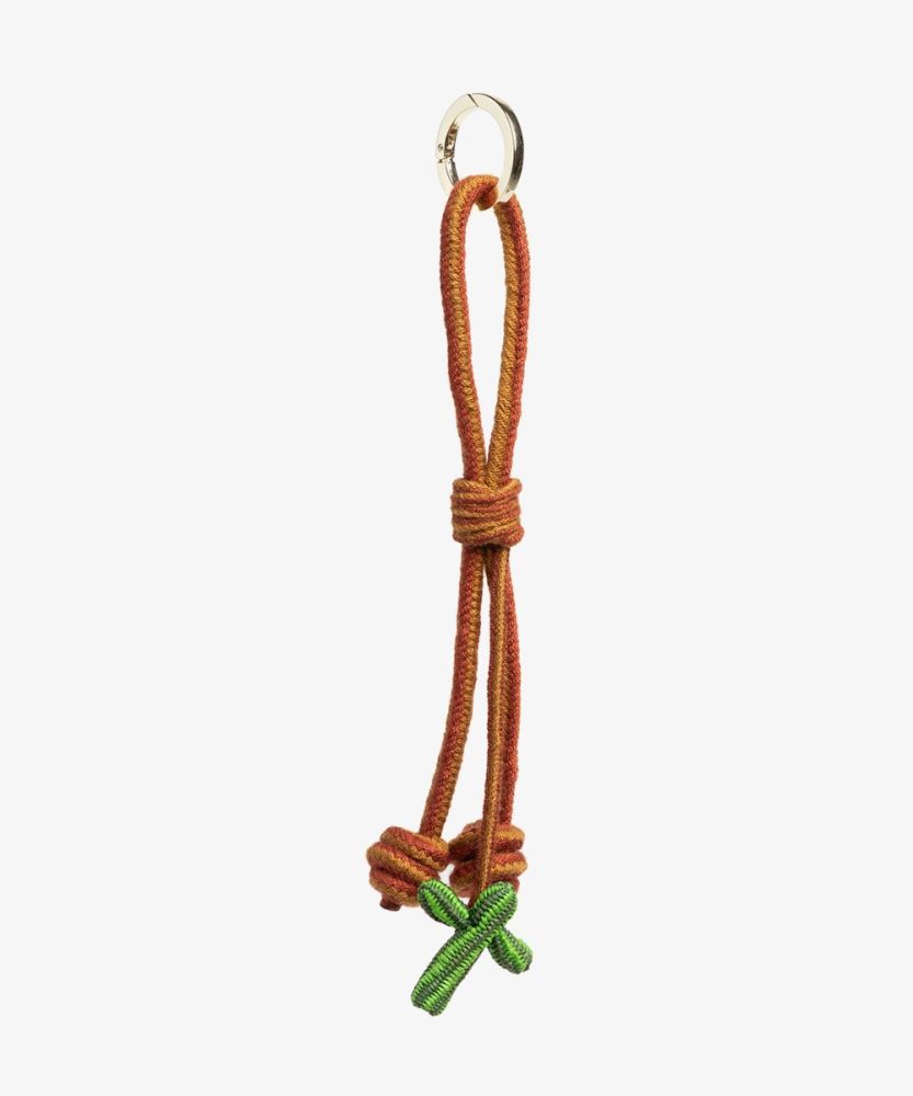 IRACA CHARM CORD WITH KEYRING - CACTUS