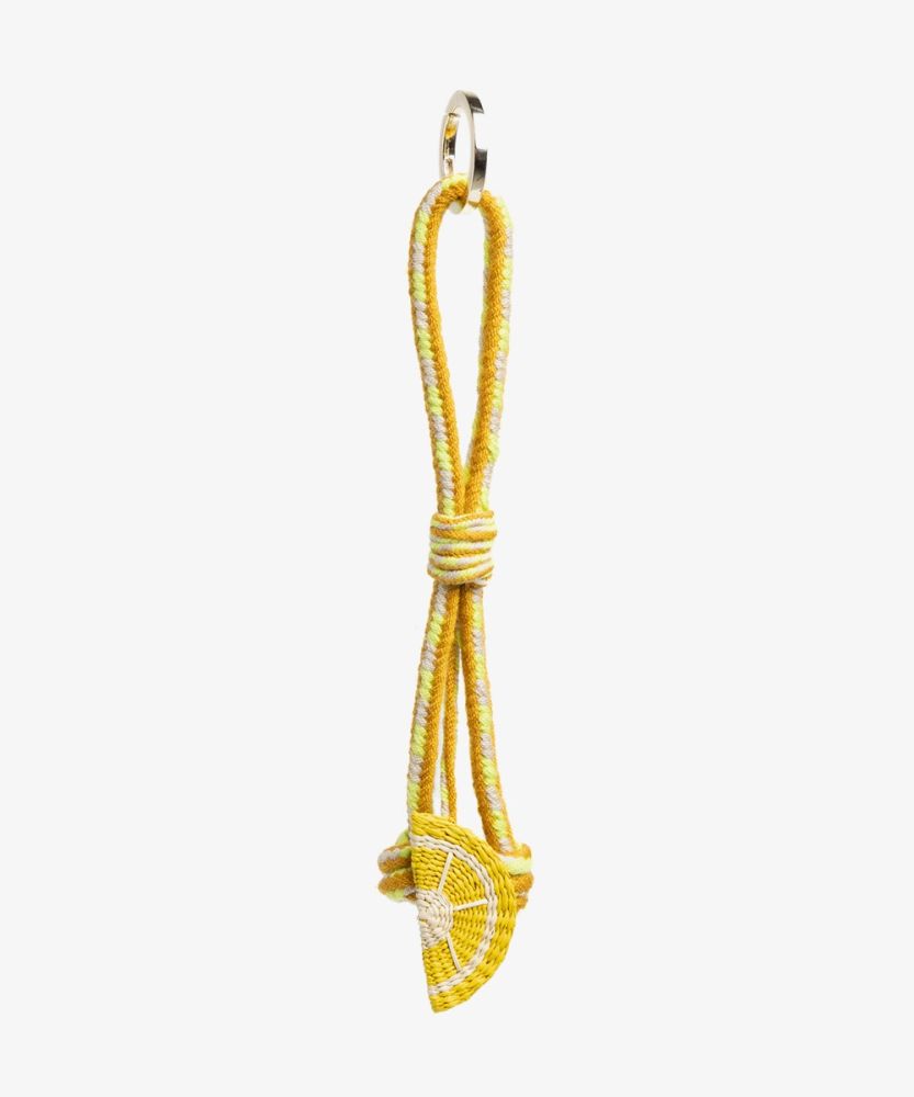 IRACA CHARM CORD WITH KEYRING - LEMON SEGMENT