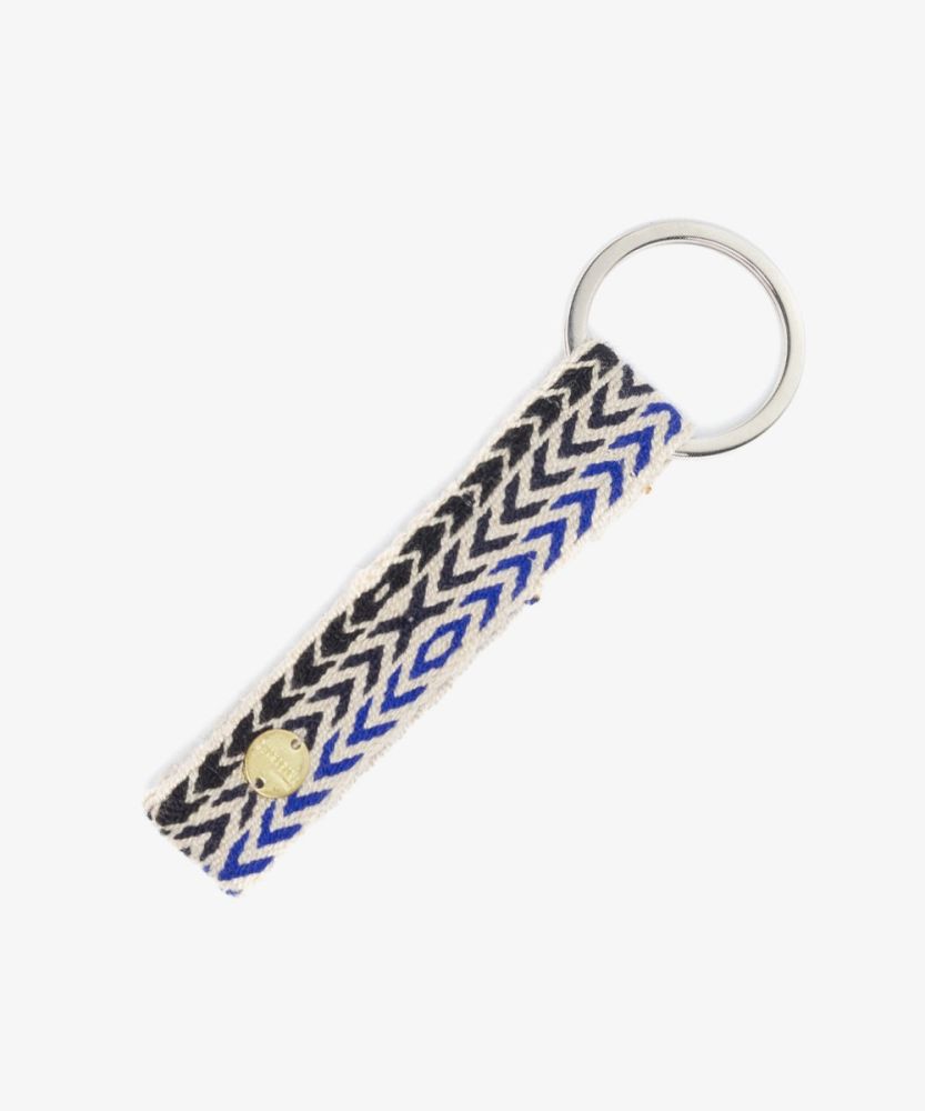LLAVERO S- NEGRO Y AZUL
