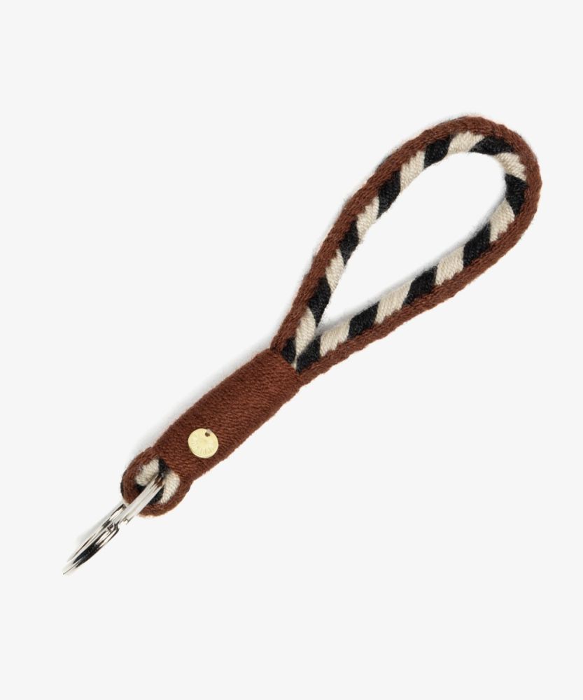 SOFIA Keyring - BROWN & BLACK