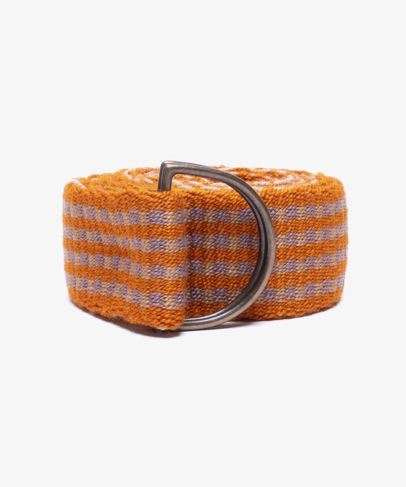 Buckle belt - ORANGE & LILAC