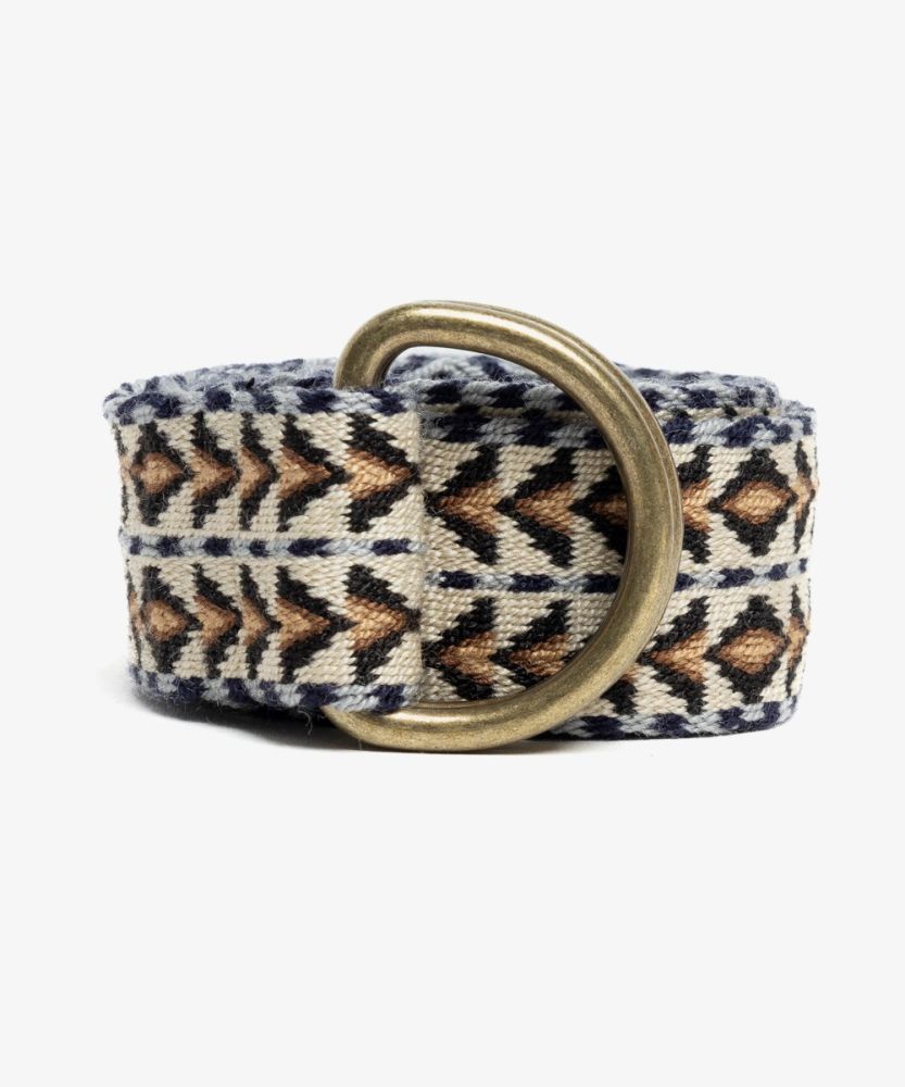 Buckle belt- TOAST, LIGHT BLUE & NAIVE