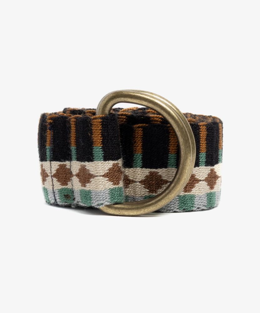 Cinturon hebilla - MARINO, VERDE Y TOSTADO