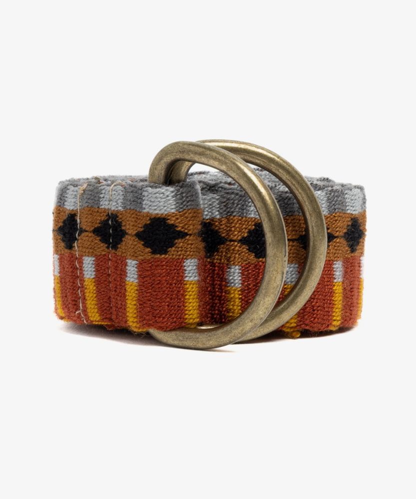 Buckle belt - CORAL AND TOAST