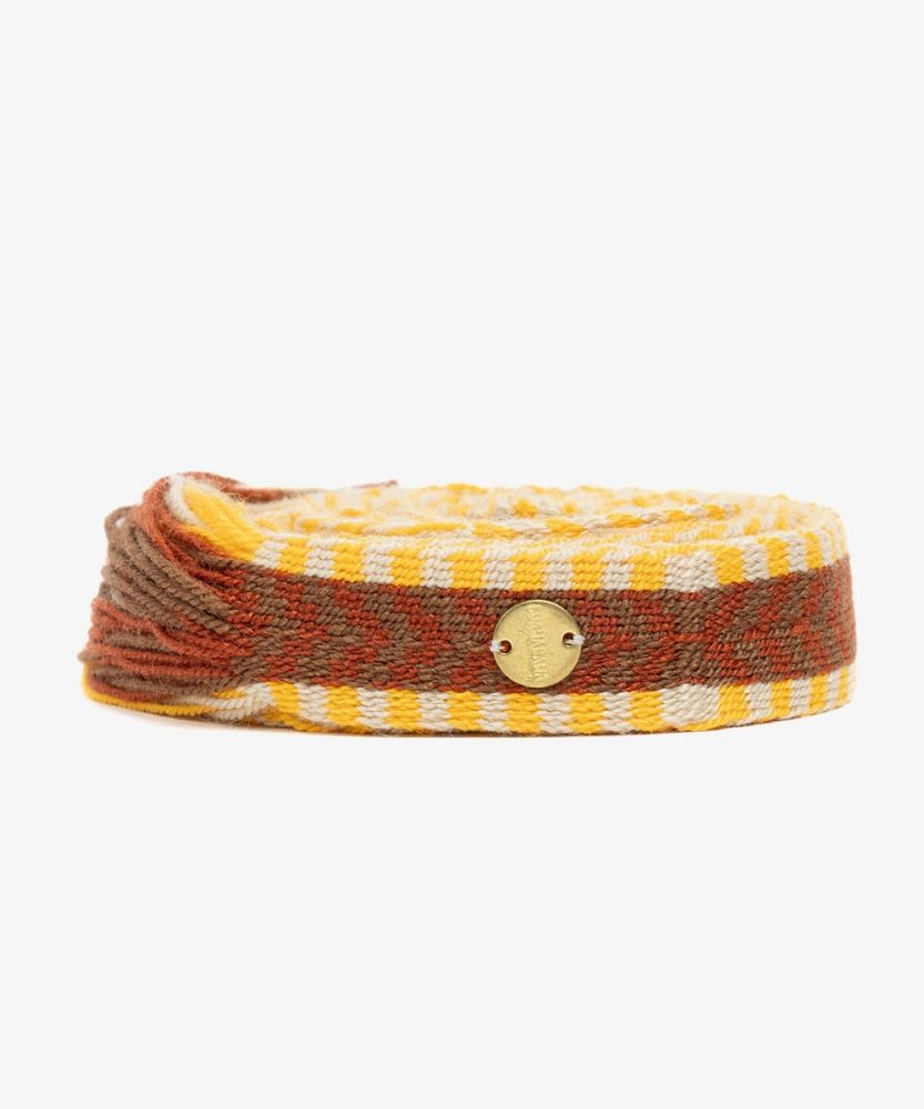 Thin belt with fringes 