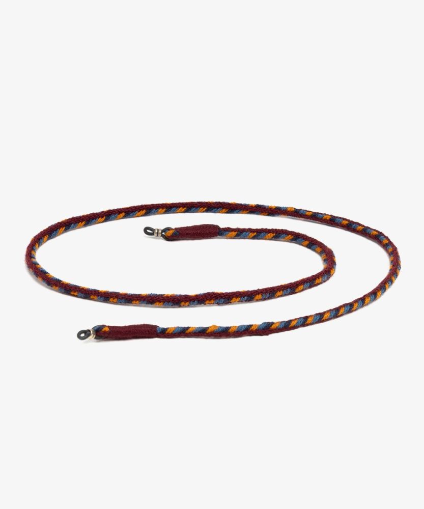 Eyewear cord - Blue & Neon Orange