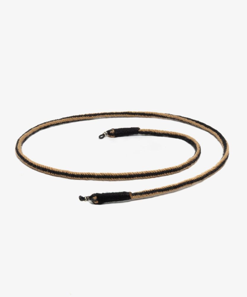 Cordon de gafas- TOSTADO Y NEGRO