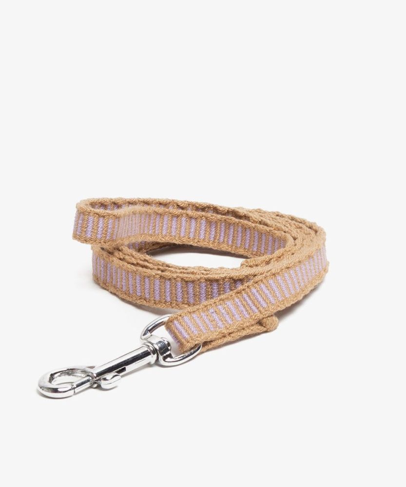 CORREA PARA PERRO TOY - MALVA & TOSTADO
