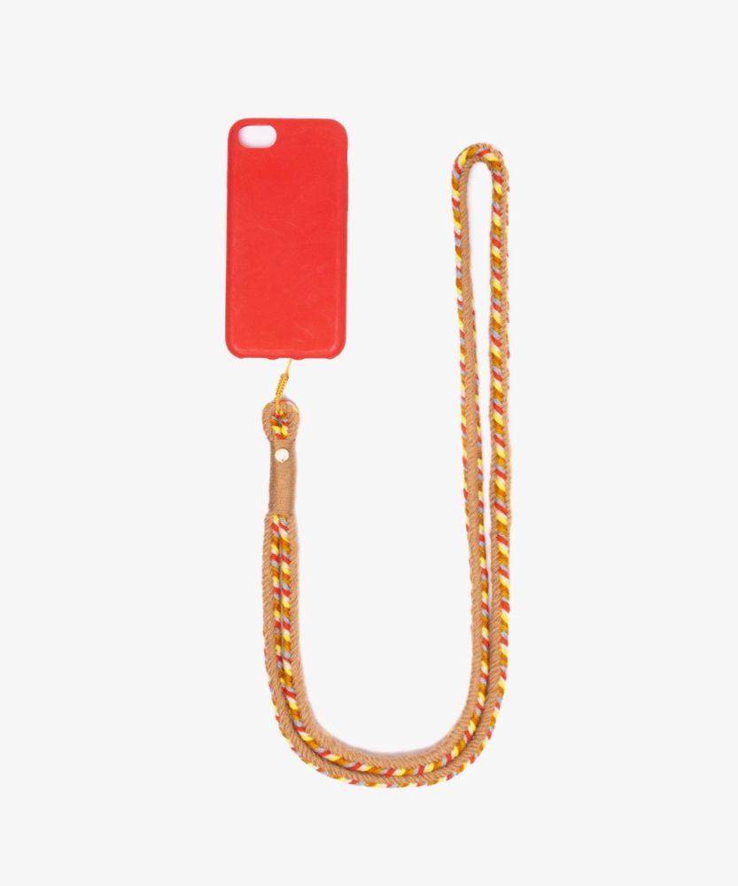 Colgador de movil - ROSA & AMARILLO