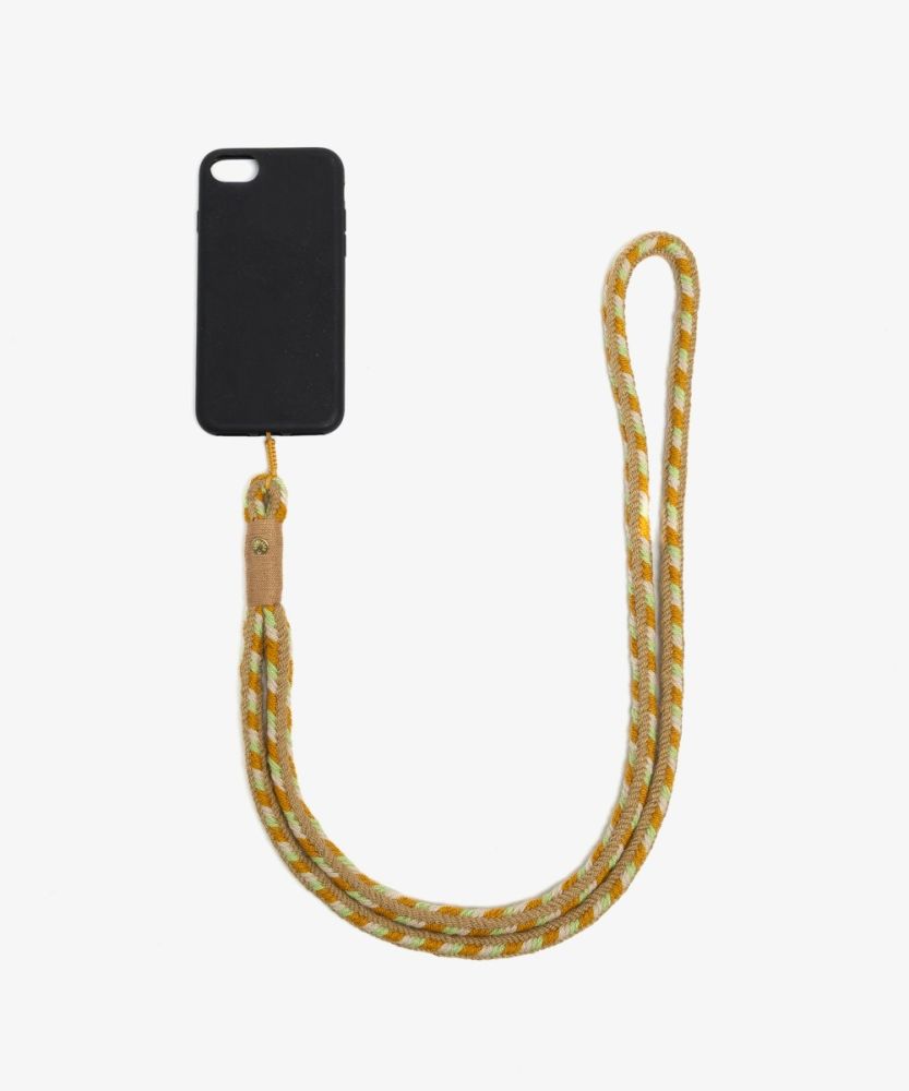 Colgador de movil - Beige Y neon