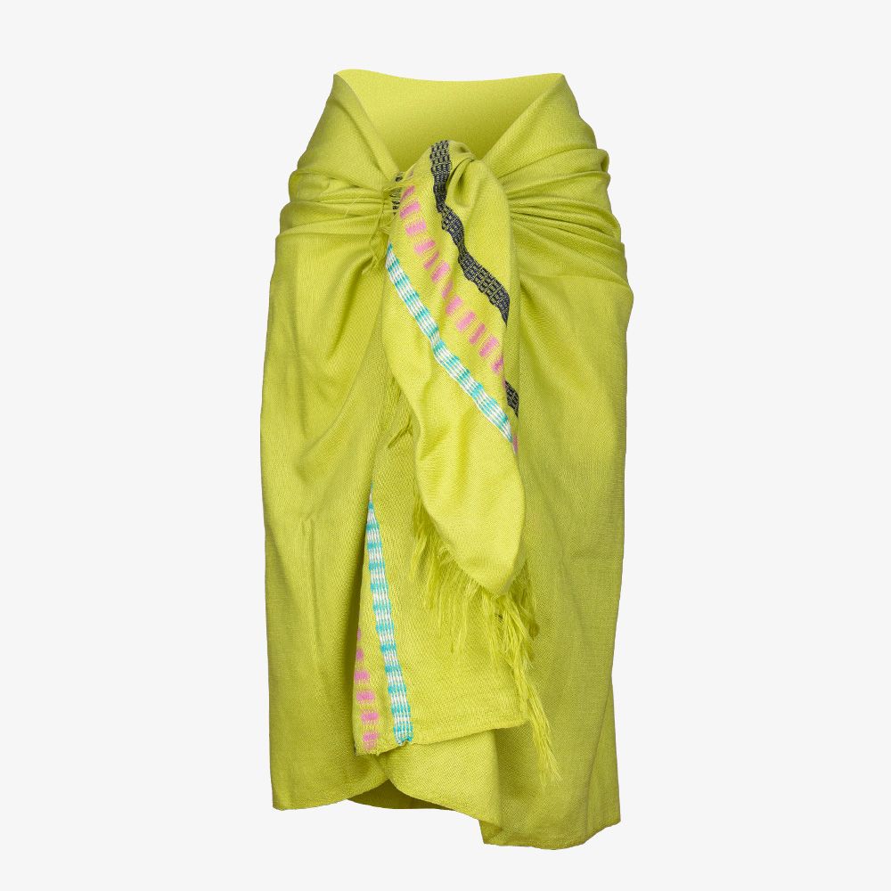 Handloom Pareo JAVA - GREEN
