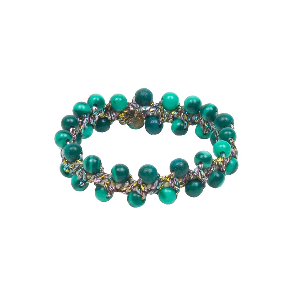 POLUX ring - Malachite