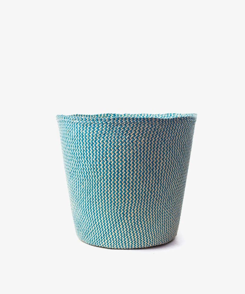 TRASH BIN / FLOWER POT  M - ZZ SKY BLUE