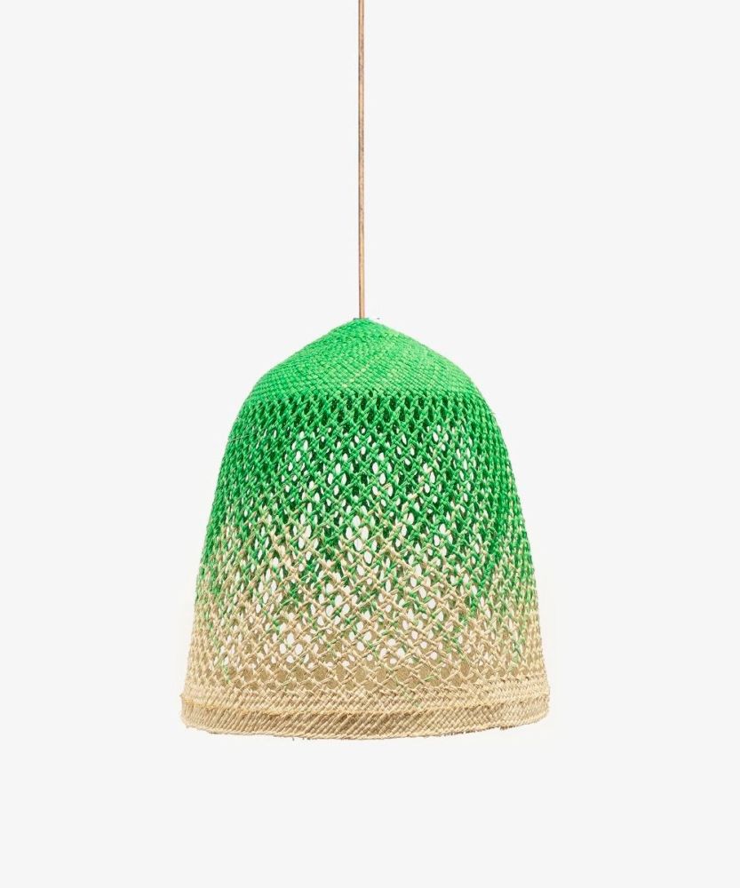 GABRIELA lamp shade L - Degraded Lime