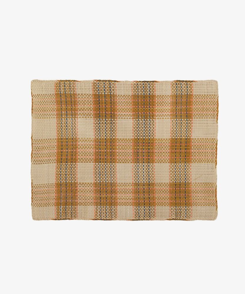 Rectangular placemat - 1 UNIT MUSTARD & NAIVY